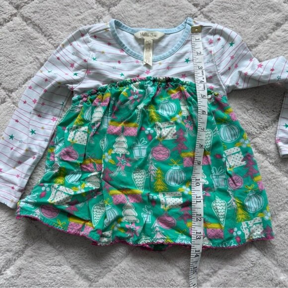 Matilda Jane | White and Green Winter Dreamscape Top | Size 2T - Picture 9 of 9